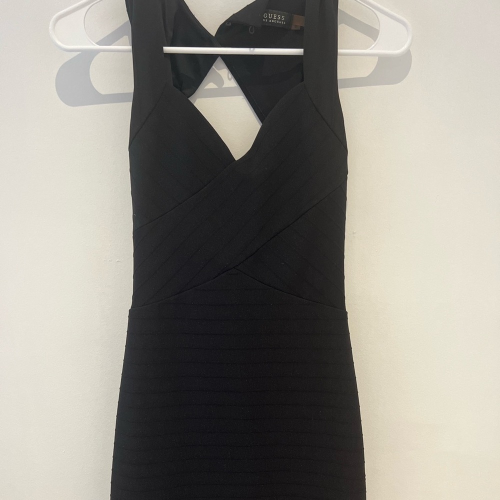 GUESS Black Bodycon Dress